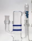 TAG - 8.25" Double Honeycomb Ash Catcher w/ Recycling E.C. 50x5MM (18MM Male to 18MM Female)