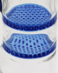 TAG - 8.25" Double Honeycomb Ash Catcher w/ Recycling E.C. 50x5MM (18MM Male to 18MM Female)