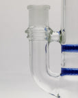 TAG - 8.25" Double Honeycomb Ash Catcher w/ Recycling E.C. 50x5MM (18MM Male to 18MM Female)