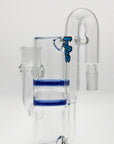 TAG - 8.25" Double Honeycomb Ash Catcher w/ Recycling E.C. 50x5MM (18MM Male to 18MM Female)