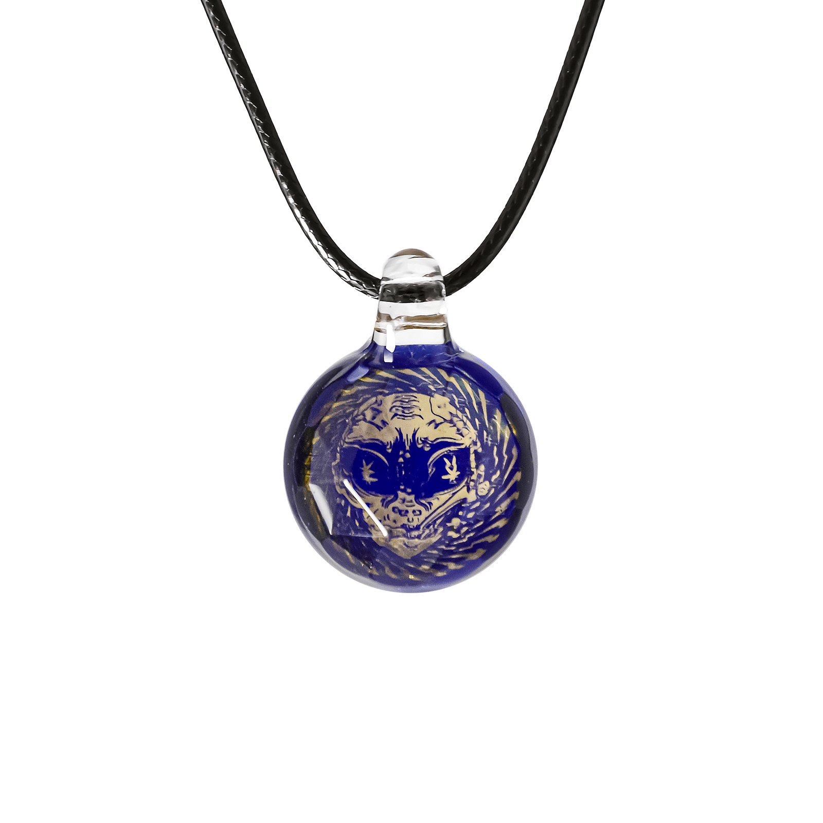 Alien Design Glass Pendant
