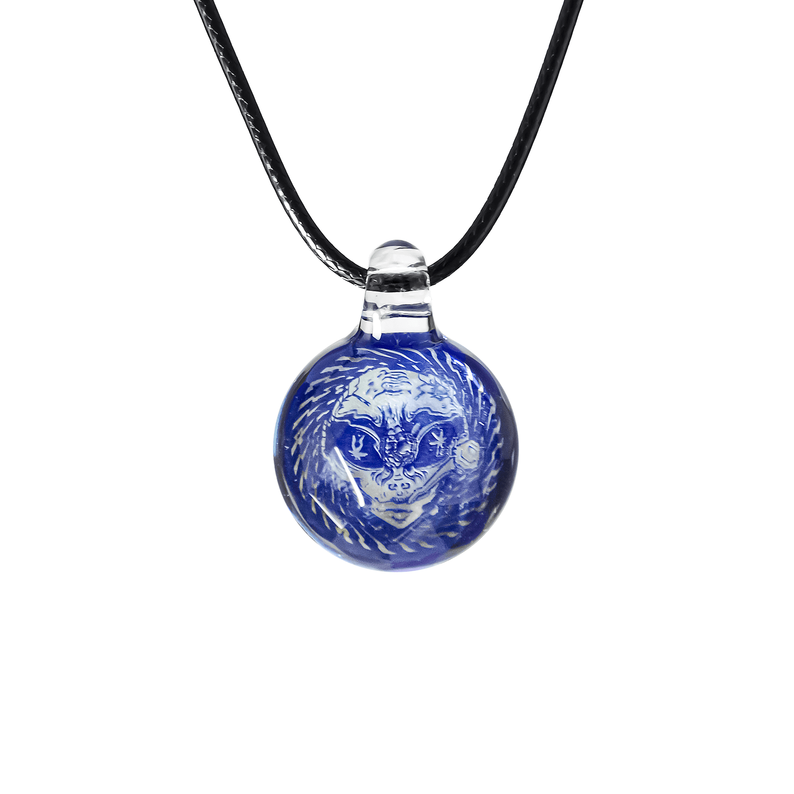 Alien Design Glass Pendant