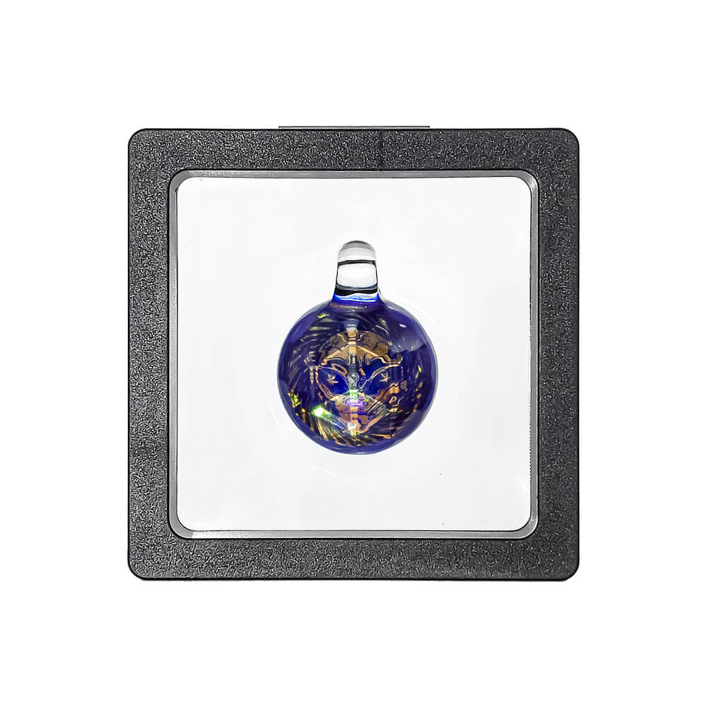 Alien Design Glass Pendant