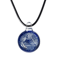 All Seeing Eyes Glass Pendant