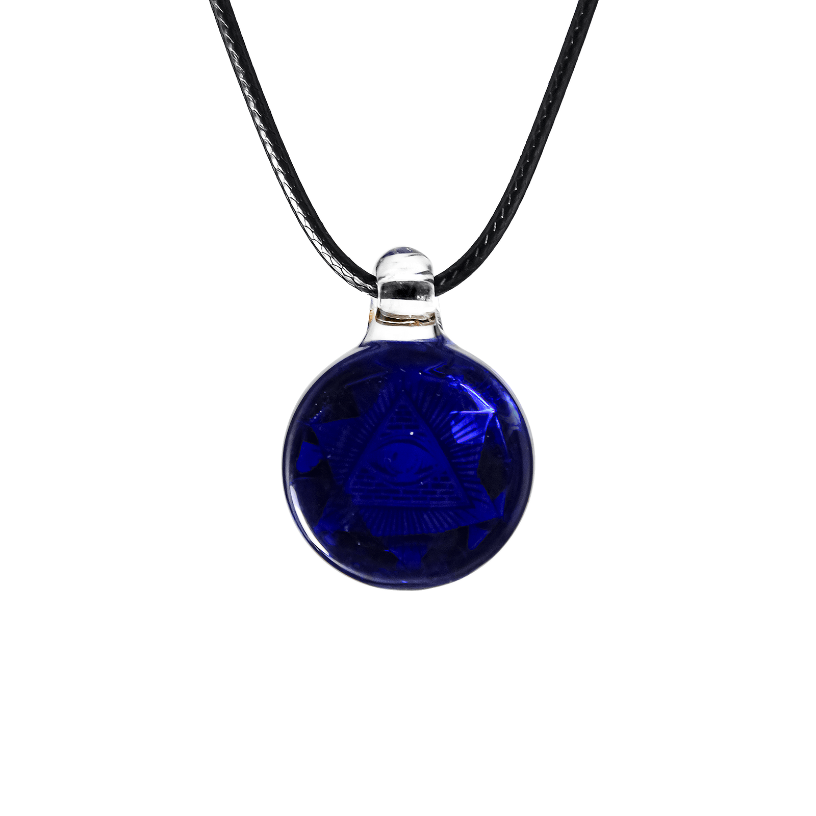 All Seeing Eyes Glass Pendant