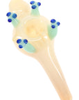 Silver Fumed Color-Changing Glass Critter Hand Pipe “Tailspin” – Assorted