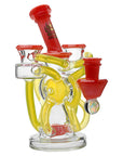 Calibear Artistic Recycler Dab Rig with Opal