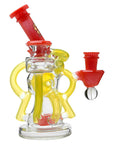 Calibear Artistic Recycler Dab Rig with Opal