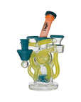 Calibear Artistic Recycler Dab Rig with Opal