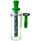 5" AFM Reversal WigWag Glass Ash Catcher – 14mm Joint