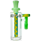 5" AFM Reversal WigWag Glass Ash Catcher – 14mm Joint