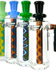 5" AFM Reversal WigWag Glass Ash Catcher – 14mm Joint