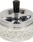 Glass Spinning Ashtrays | 4.75 Inch