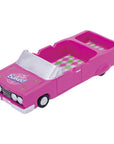Fujima Baked Pink Convertible Polyresin Ashtray with Stash Trunk - 10"x4"