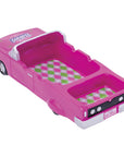 Fujima Baked Pink Convertible Polyresin Ashtray with Stash Trunk - 10"x4"