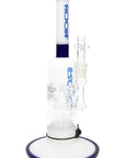 RooR Tech 12″ Multicolor Stemless Bubbler – Ten-Arm Tree Perc – 18.8 mm