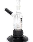 RooR Tech 7.5″ Multicolor Glass on Glass Bubbler – Barrel Perc