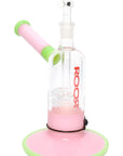RooR Tech 7.5″ Multicolor Glass on Glass Bubbler – Barrel Perc