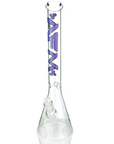 18" AFM Clear Glass Beaker Bong Set – with Ash Catcher