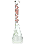 18" AFM Clear Glass Beaker Bong Set – with Ash Catcher
