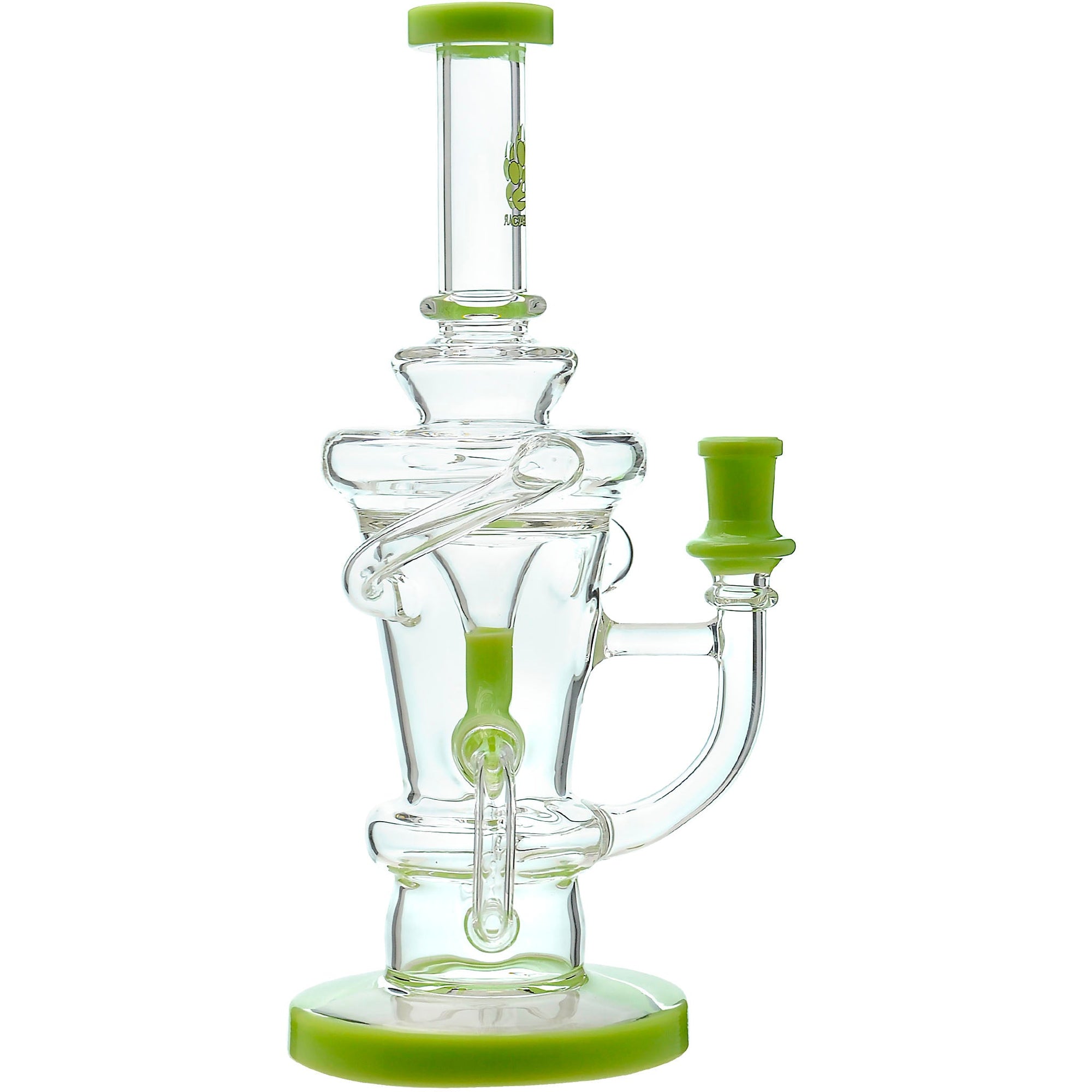 Calibear 10'' Twin Stream Recycler Dab Rig