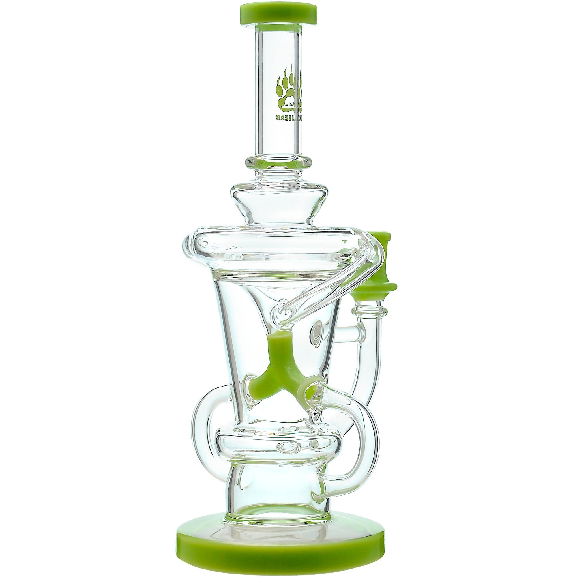 Calibear 10'' Twin Stream Recycler Dab Rig