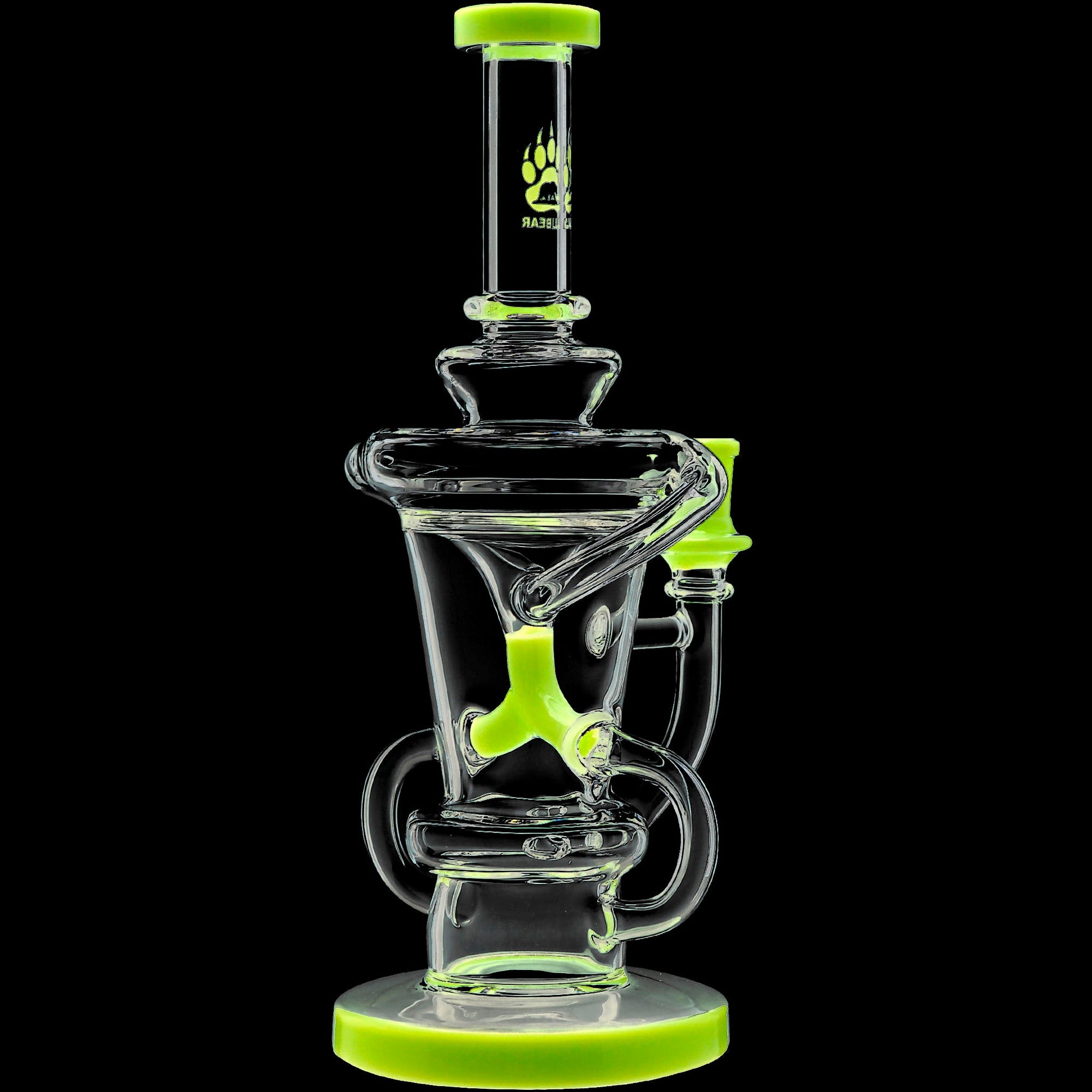 Calibear 10'' Twin Stream Recycler Dab Rig