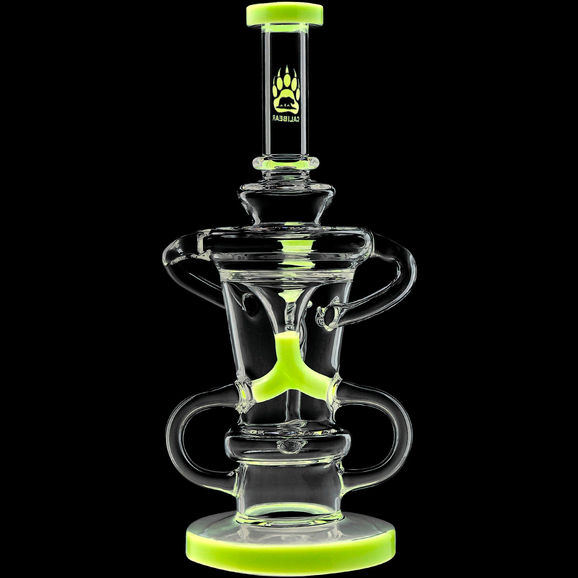 Calibear 10'' Twin Stream Recycler Dab Rig