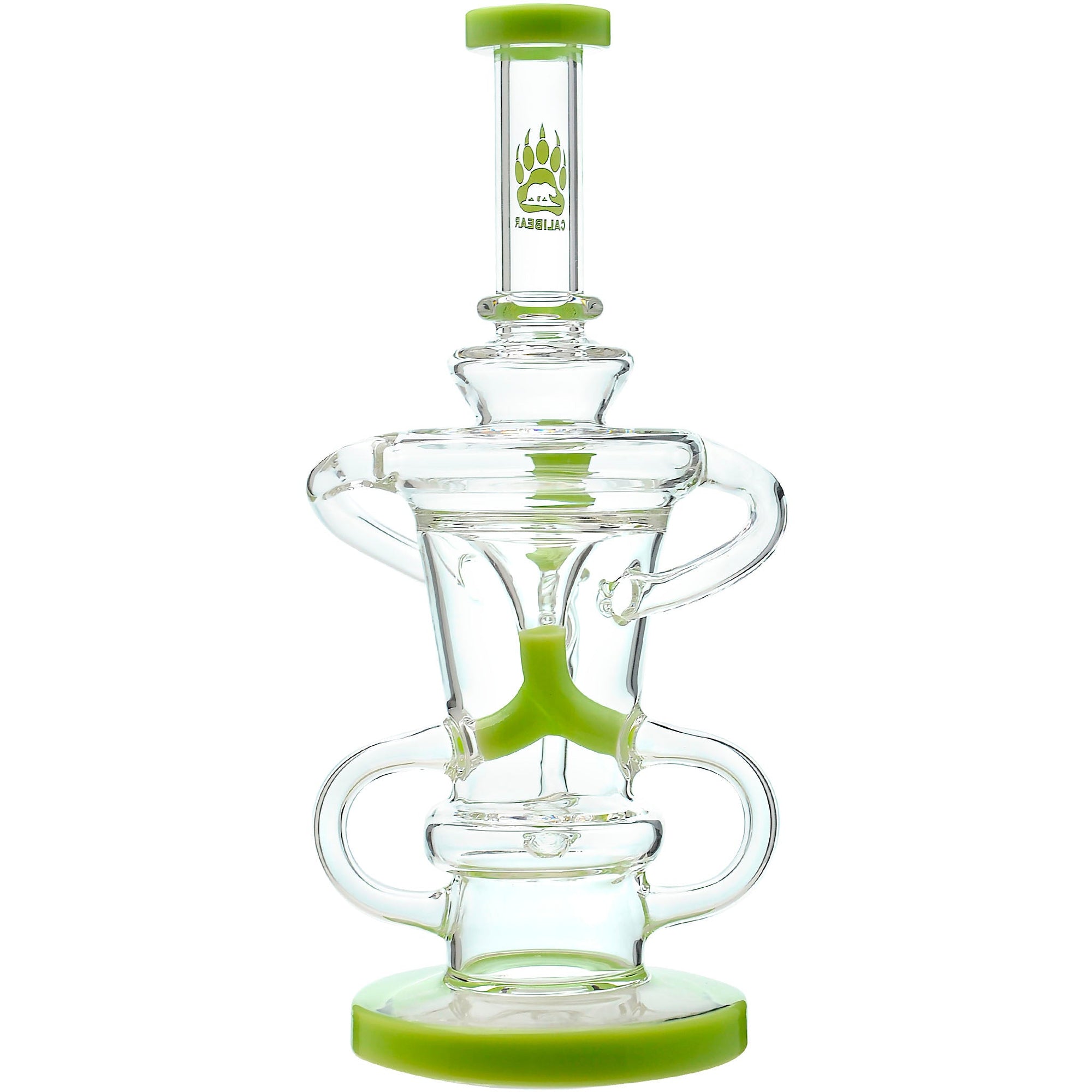 Calibear 10'' Twin Stream Recycler Dab Rig