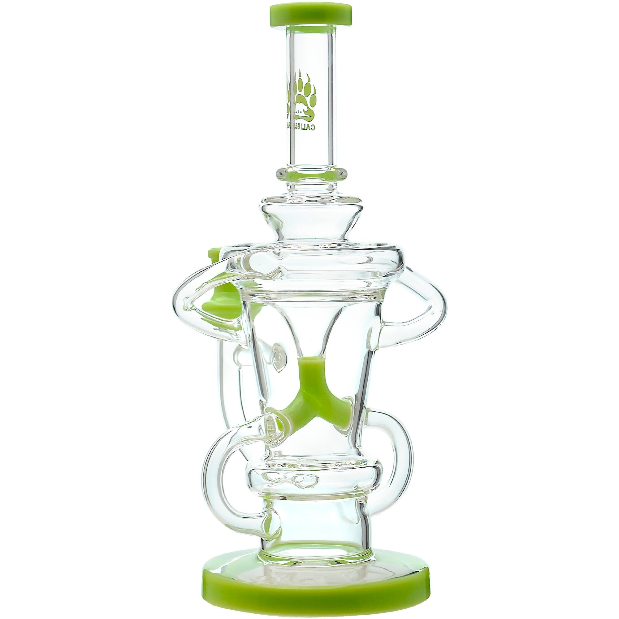 Calibear 10'' Twin Stream Recycler Dab Rig