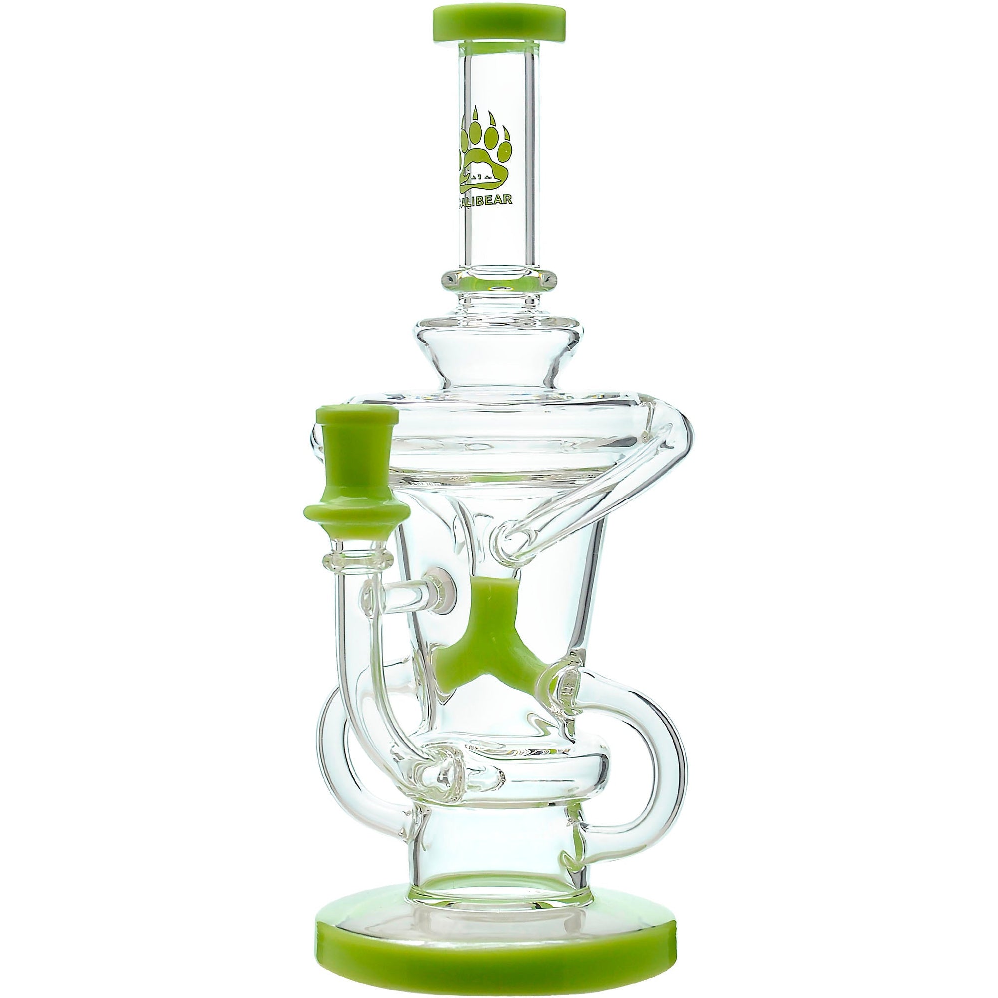 Calibear 10'' Twin Stream Recycler Dab Rig