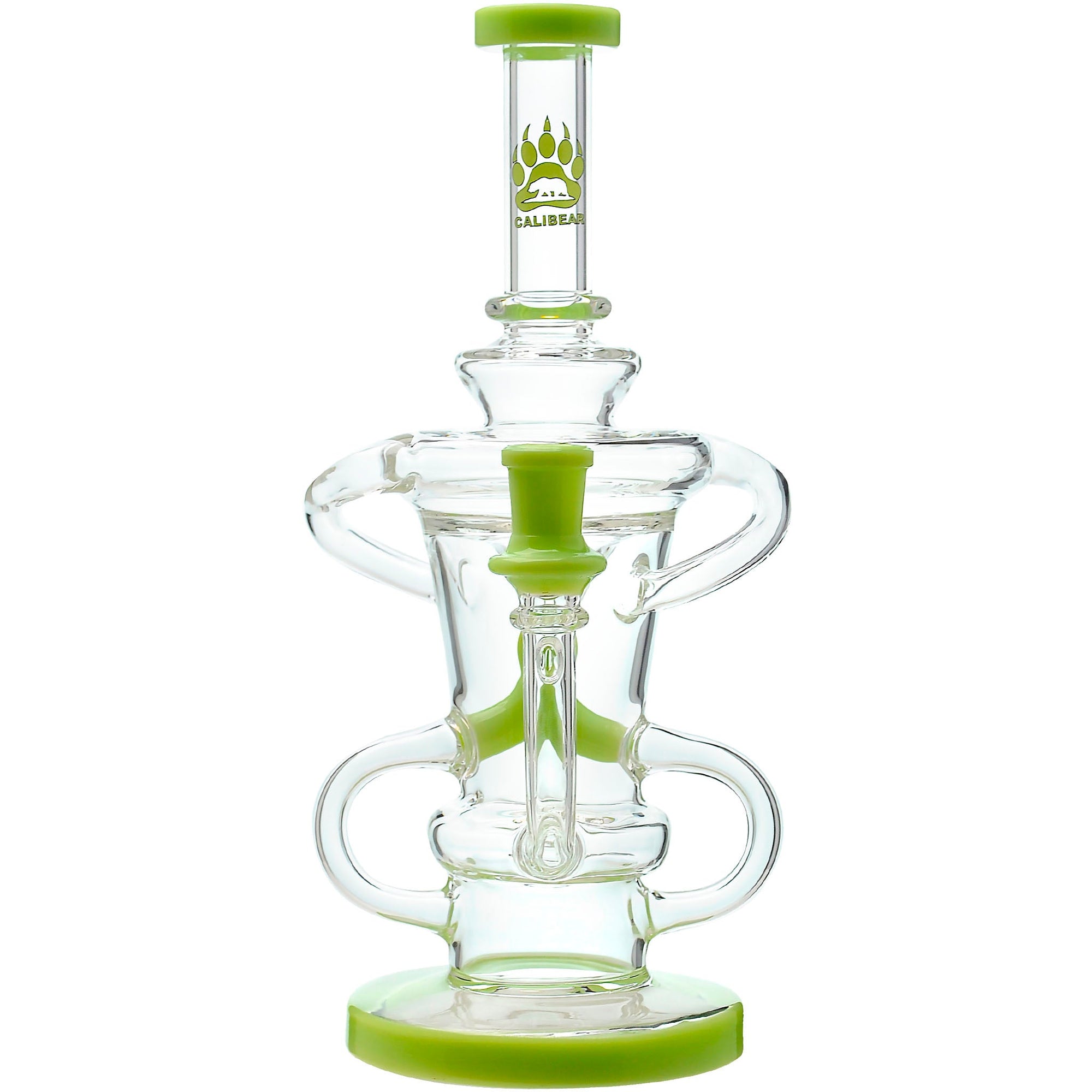 Calibear 10'' Twin Stream Recycler Dab Rig
