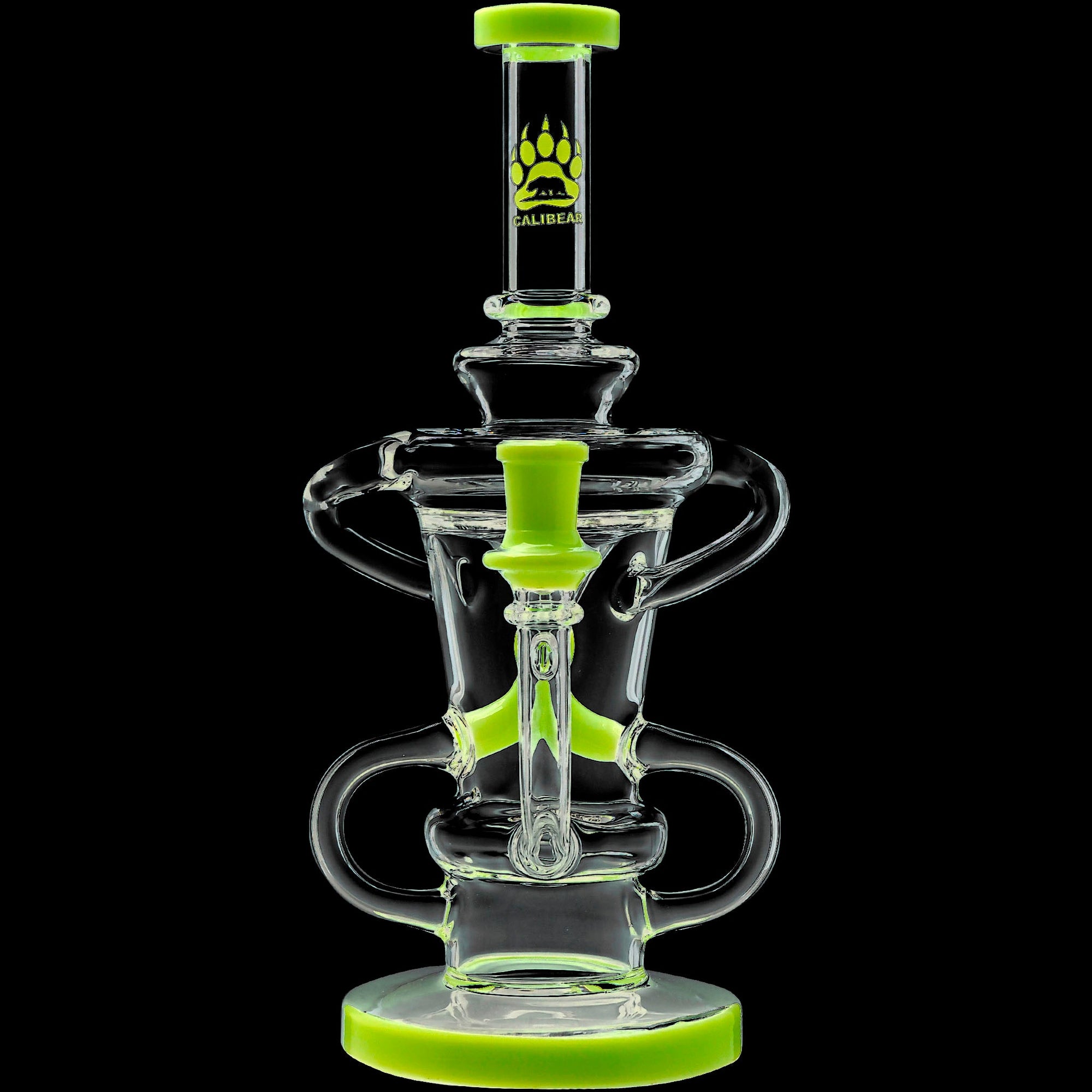Calibear 10'' Twin Stream Recycler Dab Rig