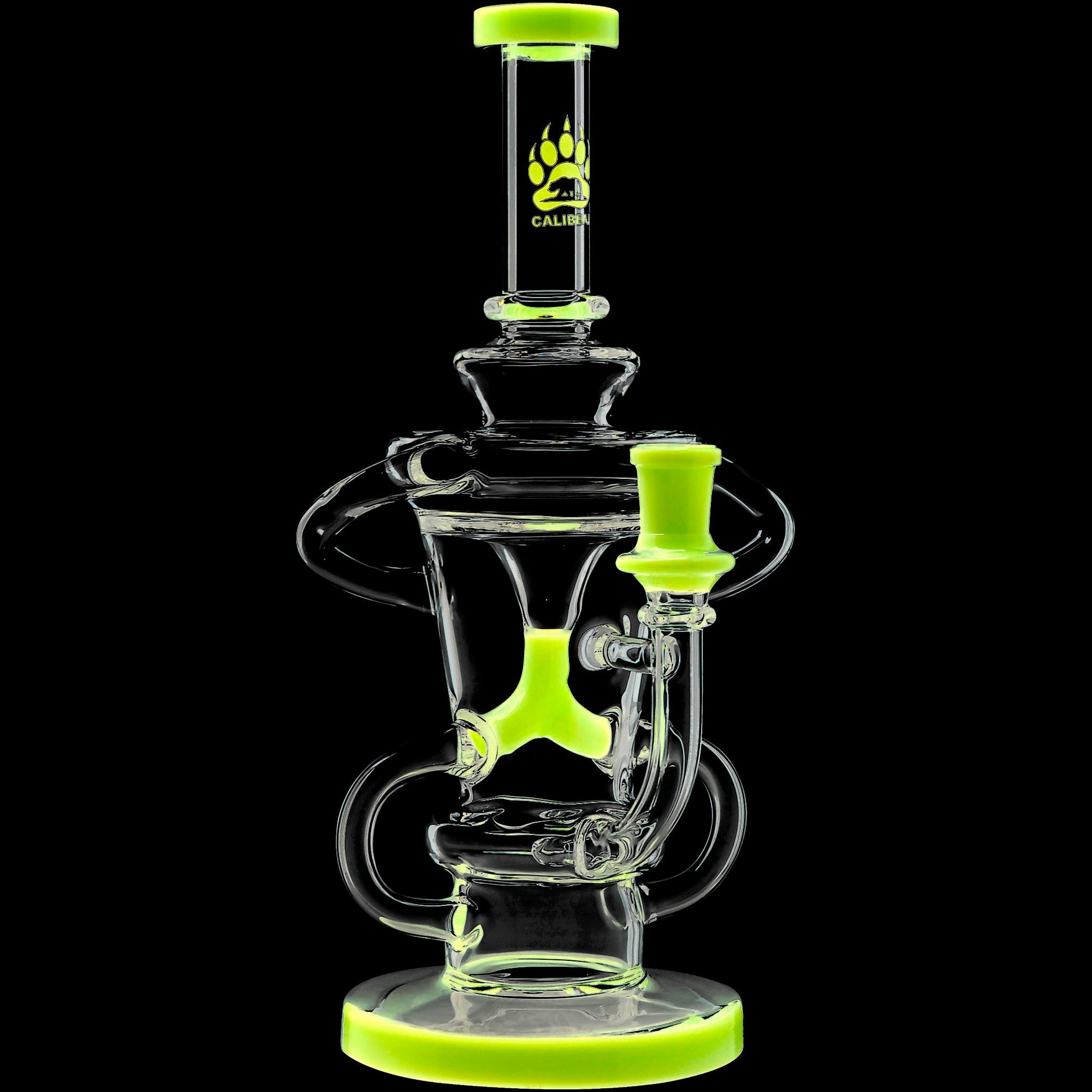 Calibear 10'' Twin Stream Recycler Dab Rig