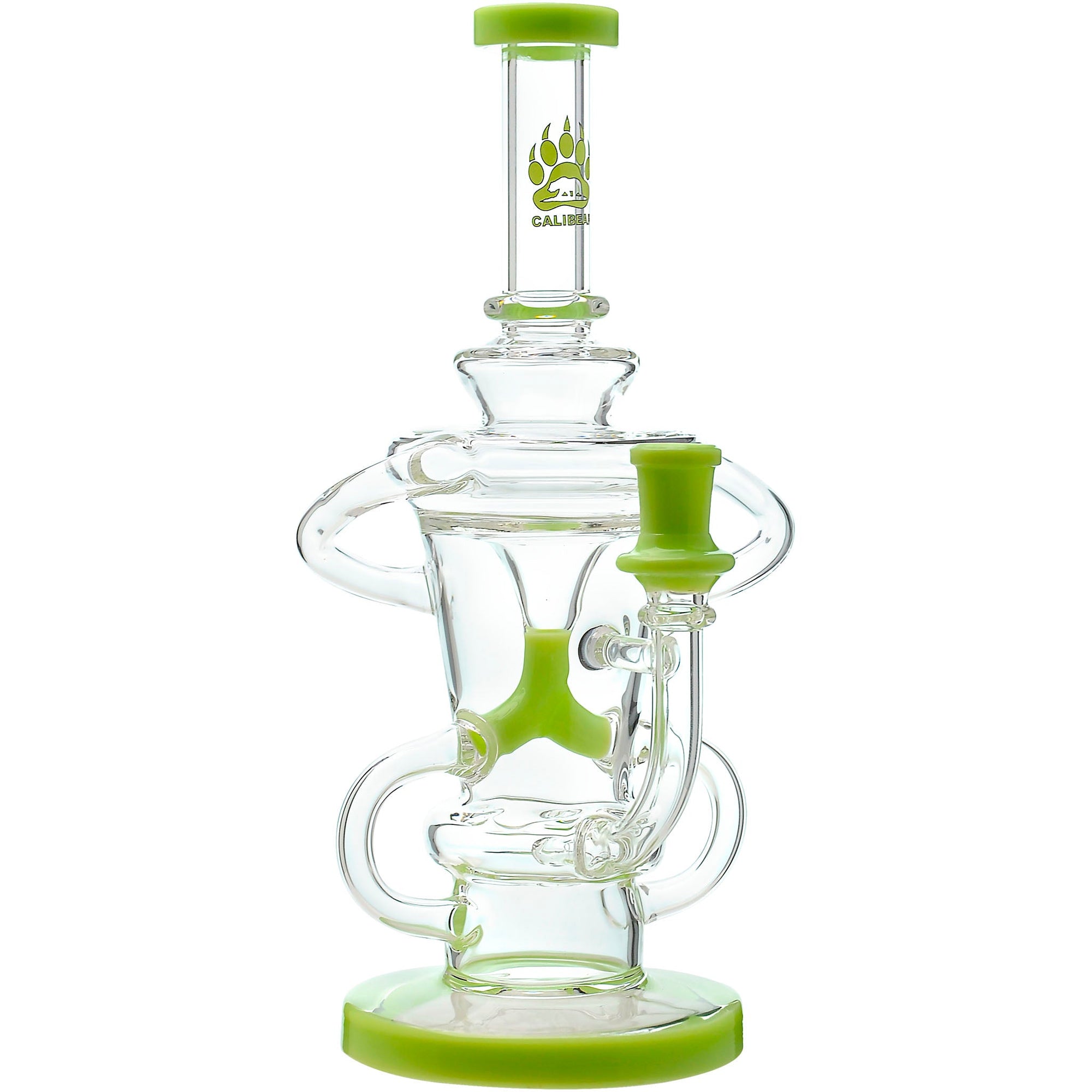 Calibear 10'' Twin Stream Recycler Dab Rig