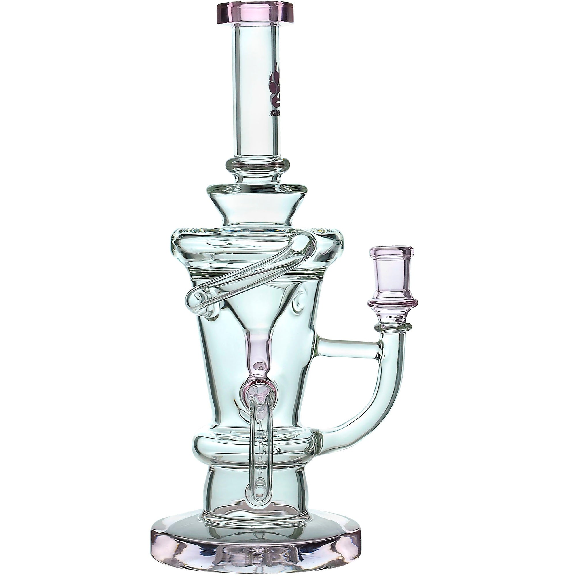 Calibear 10'' Twin Stream Recycler Dab Rig