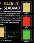 Backlit Slabpad (Color Changing Dab Mat)