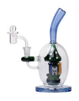 Human Grade Mushroom Globe Glass Rig