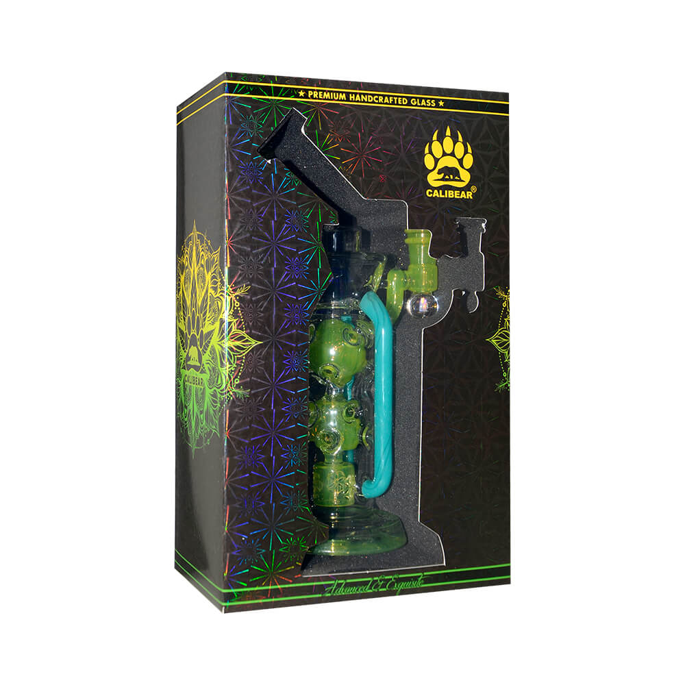 Calibear Colorflow Art Series Recycler Dab Rig