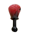 Frosted Bubblehead Glass Spoon Pipe