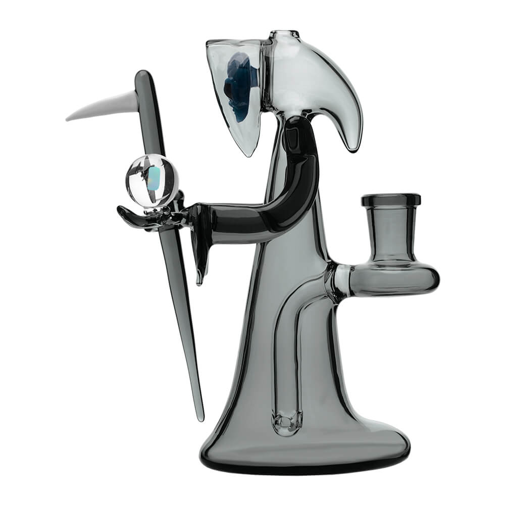 Calibear Reaper Rig W/ Removable Scythe Dabber &amp; Shinning Opal