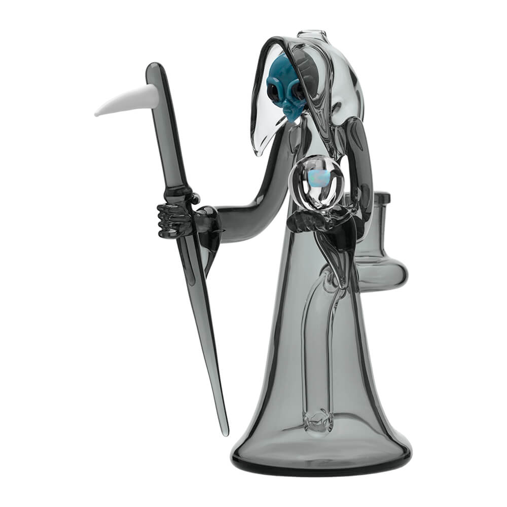 Calibear Reaper Rig W/ Removable Scythe Dabber &amp; Shinning Opal