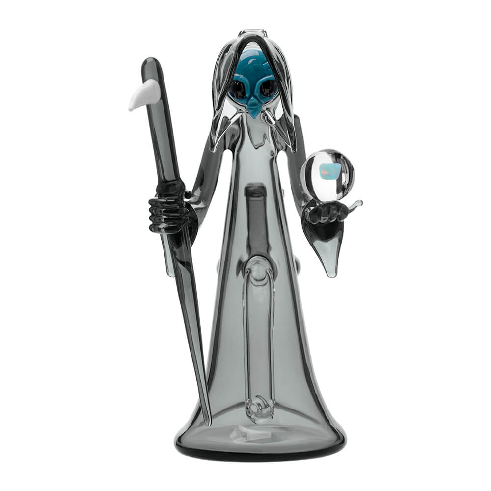 Calibear Reaper Rig W/ Removable Scythe Dabber &amp; Shinning Opal