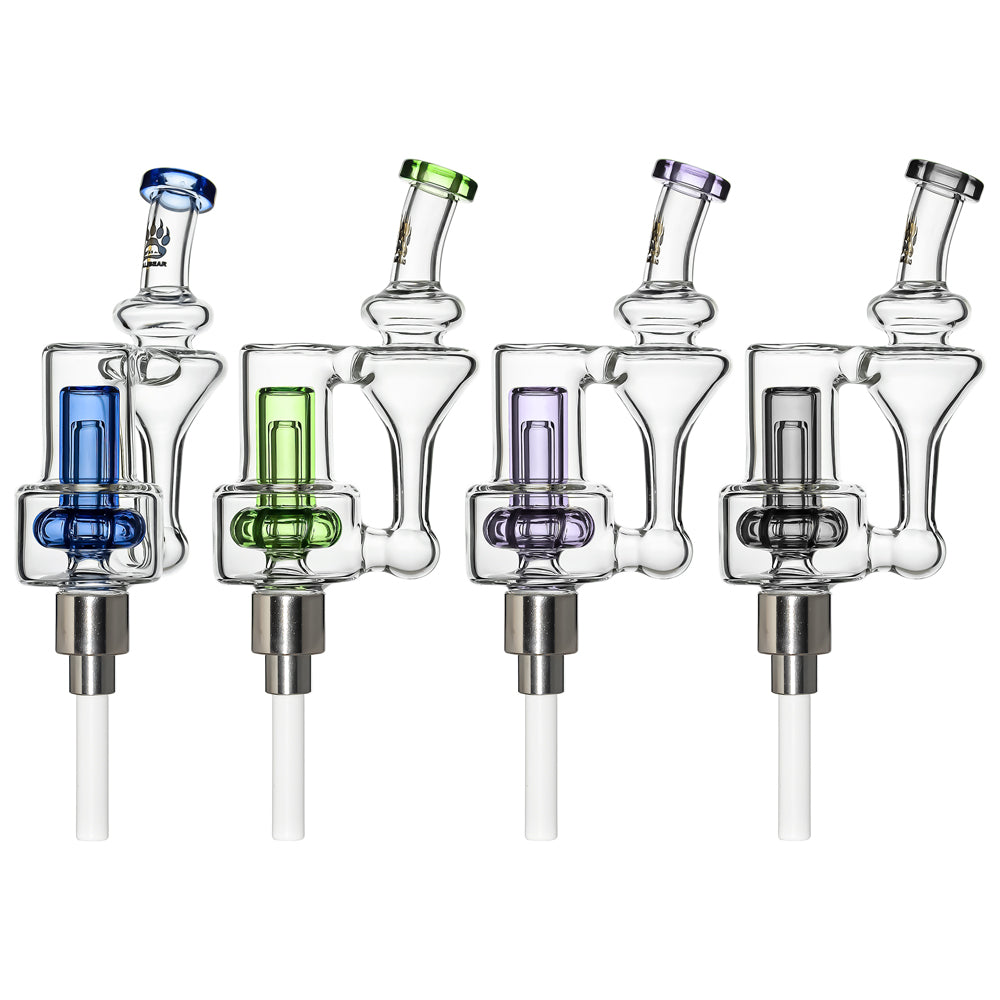 Calibear Recycler Nectar Collector With Showerhead Percolator