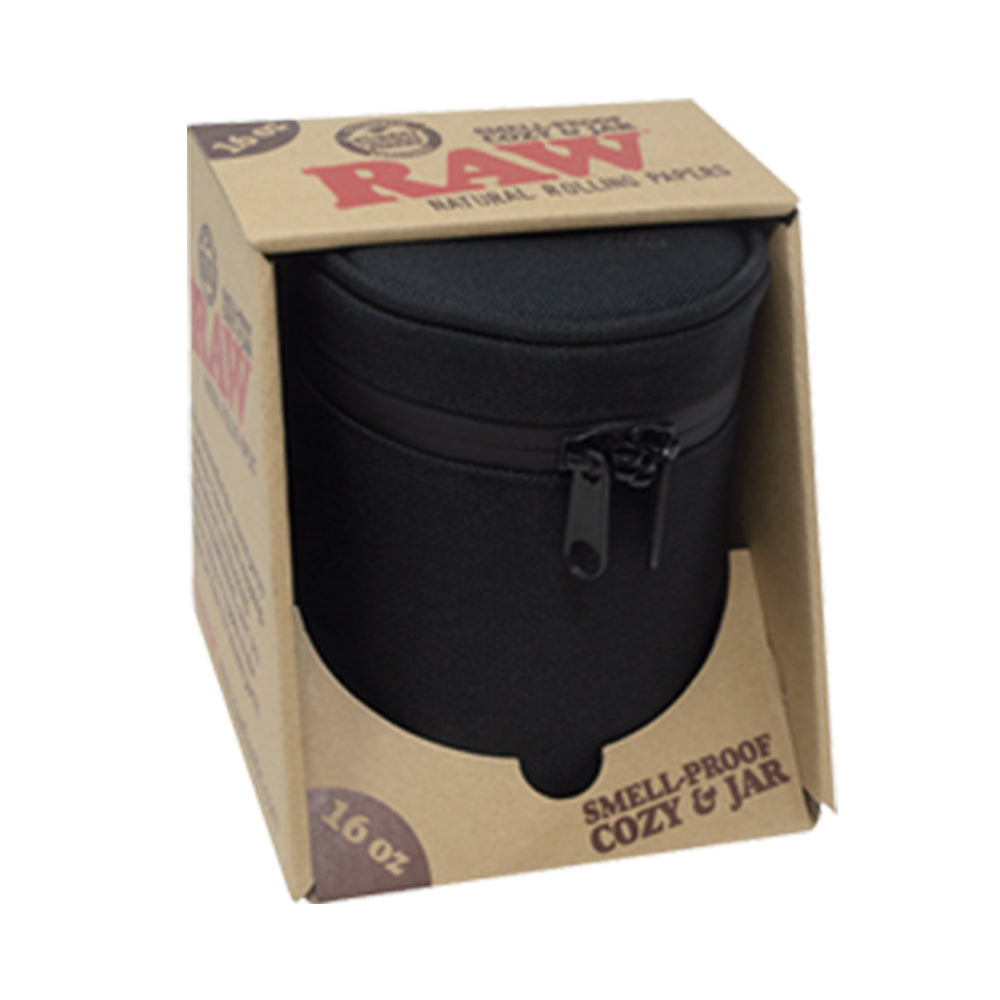 RAW Smell Proof Jar &amp; Cozy w/ Lock