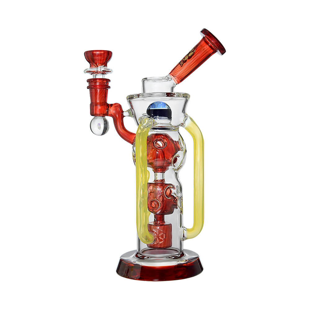 Calibear Colorflow Fab Recycler Dab Rig W/ Opal