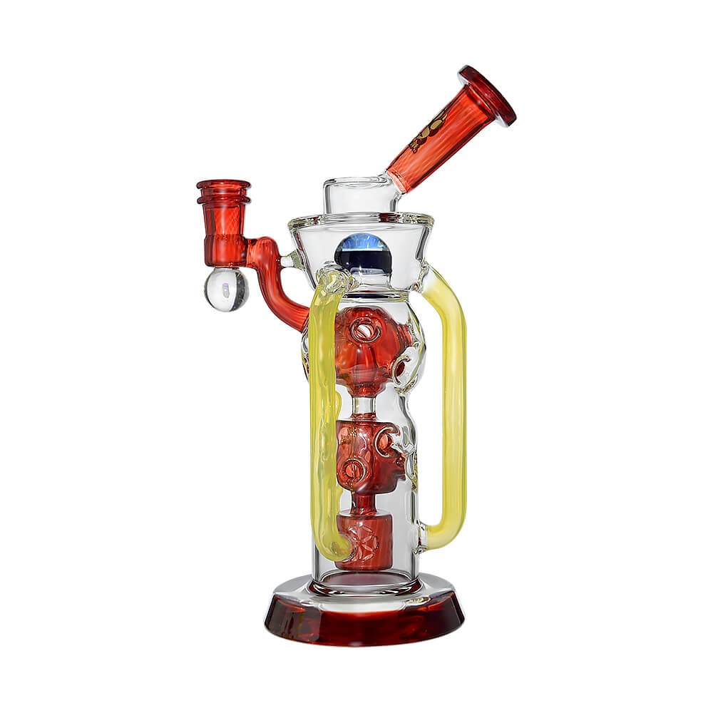 Calibear Colorflow Fab Recycler Dab Rig W/ Opal