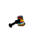Colorful Starburst Axe Glass Pipe