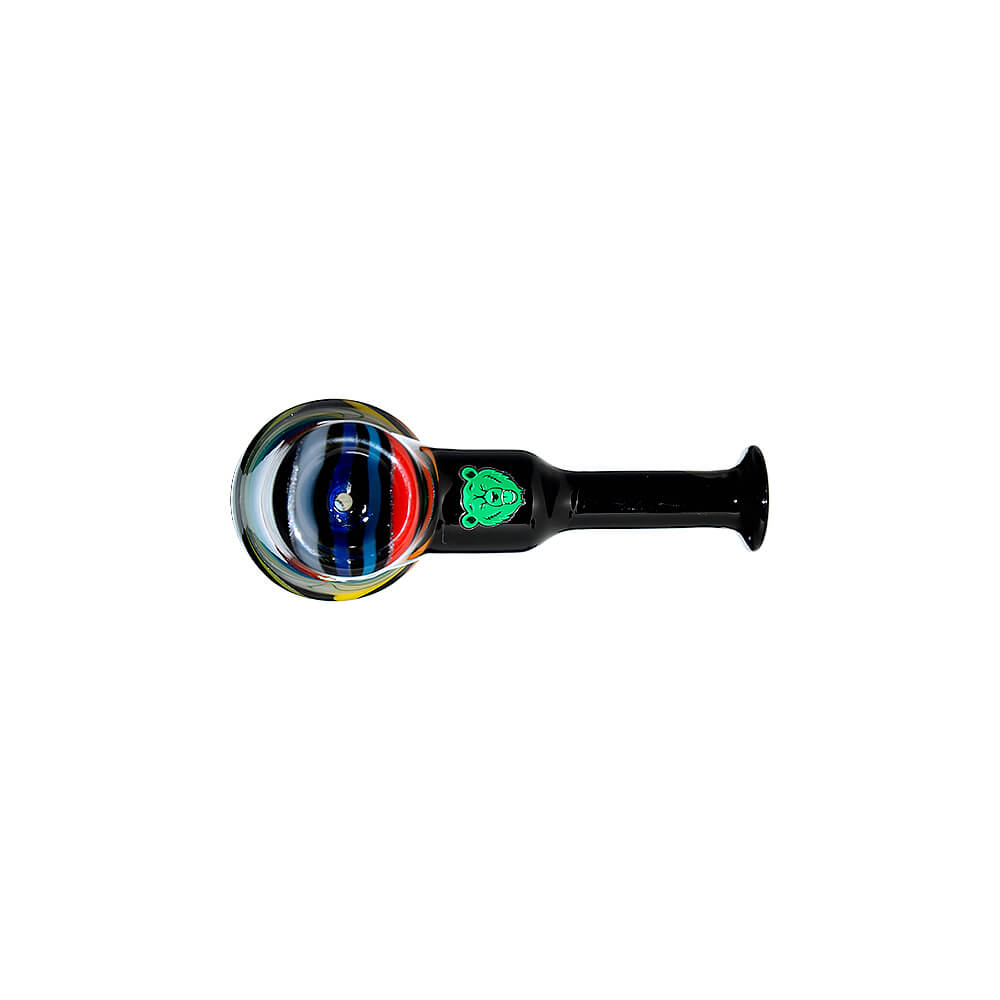 Colorful Starburst Axe Glass Pipe