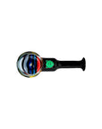 Colorful Starburst Axe Glass Pipe